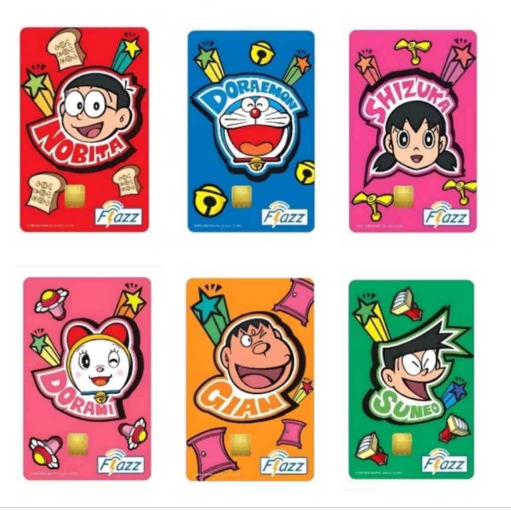 Kartu FLAZZ BCA - Limited edition DORAEMON