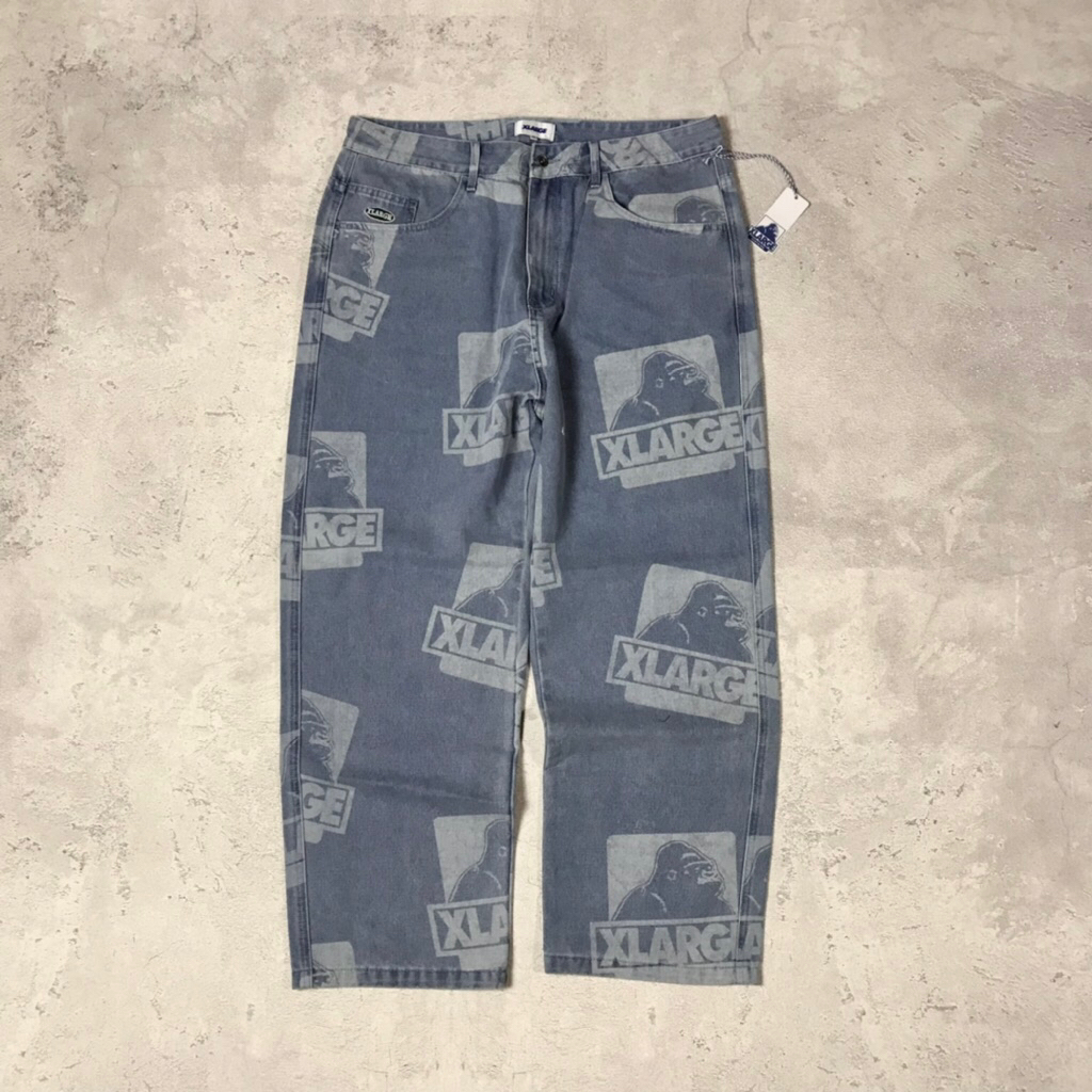 XLarge OG Stamp Denim Washed Light Blue Loose fit Jeans