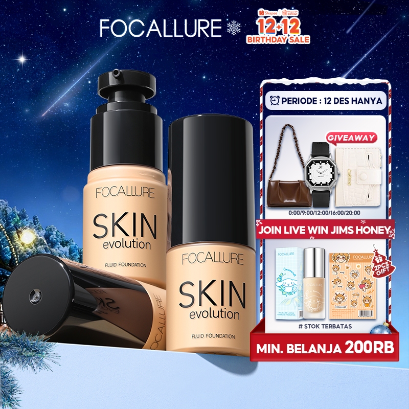 FOCALLURE Full Coverage Oil-control Fluid Foundation
