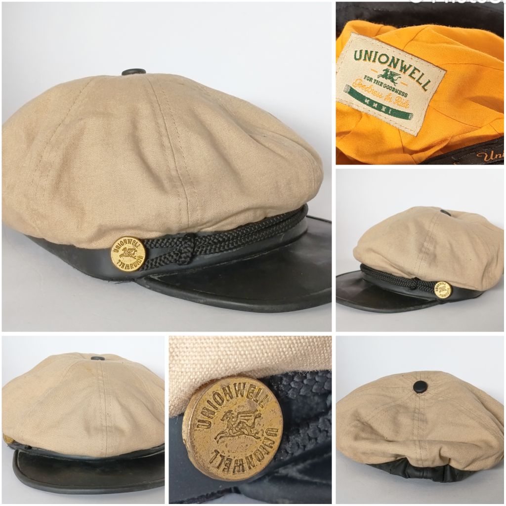 Topi Vintage Captain Unionwell (Original)