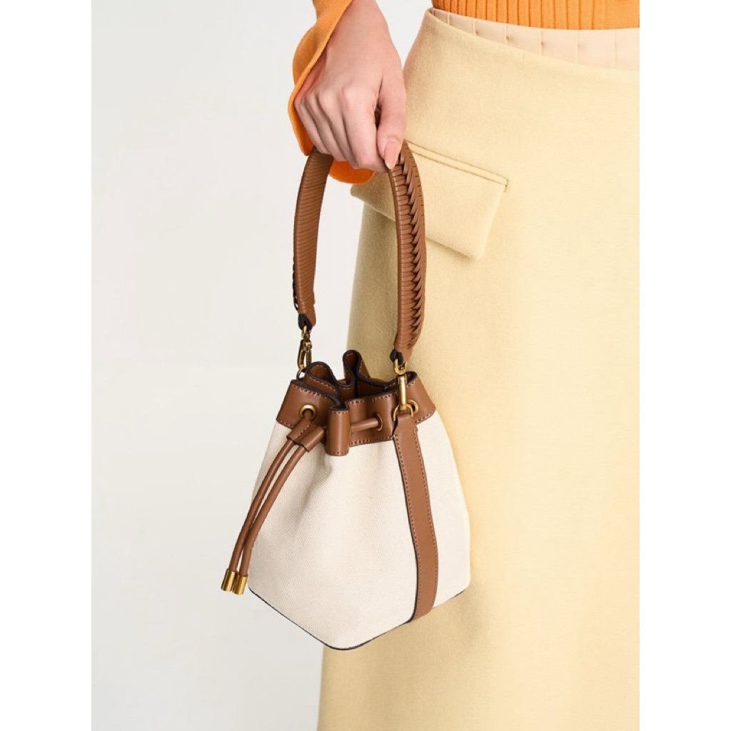 (Preloved) ‘Ck canvas bucket bag