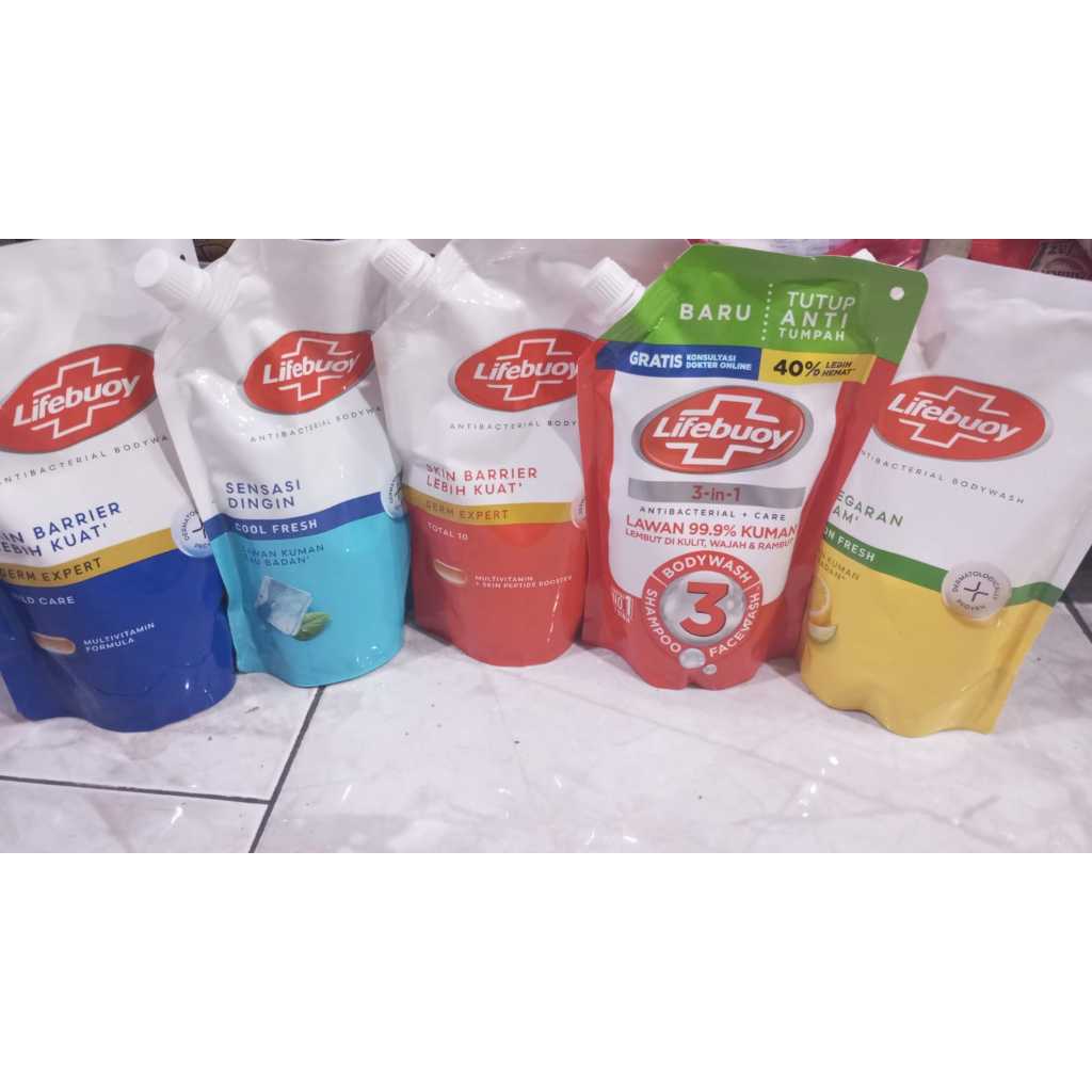 Lifebuoy bodywash 400ml // Lifebuoy Sabun mandi cair 400ml