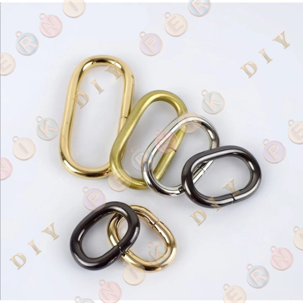 Aksesoris Tas Ring Oval 3 cm (A) - Aksesoris Tas (IMPORT)