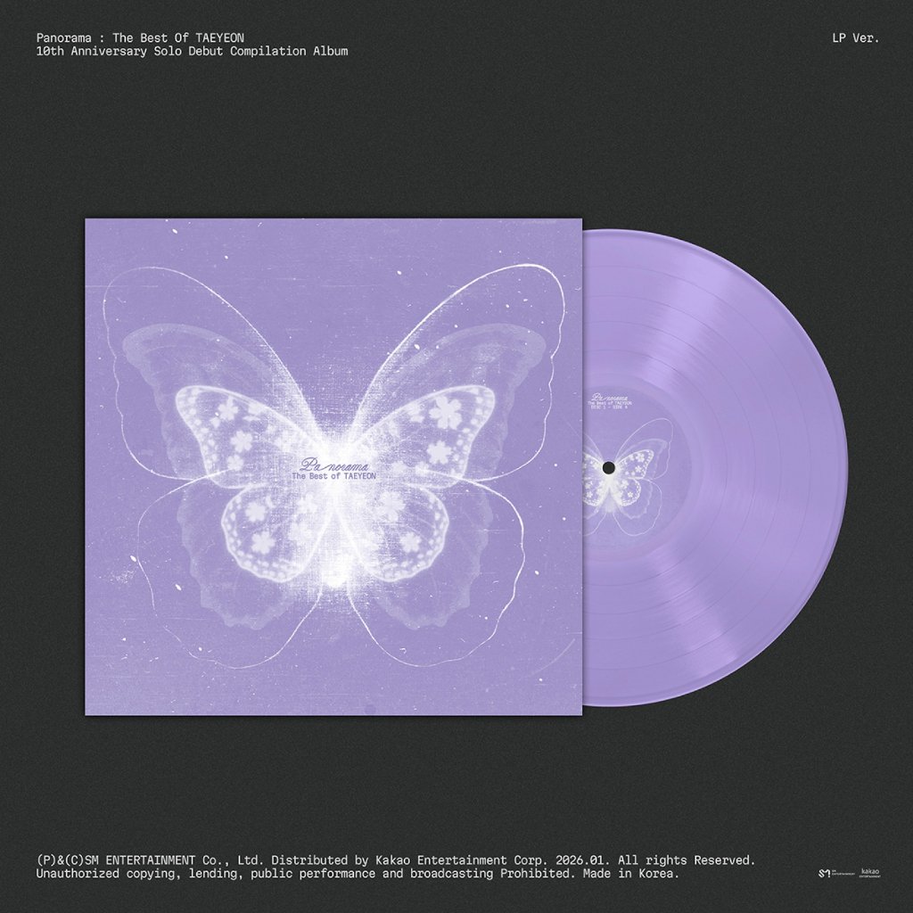 [DP ONLY/BACA DESK] TAEYEON - Panorama : The Best of TAEYEON (LP Ver.)