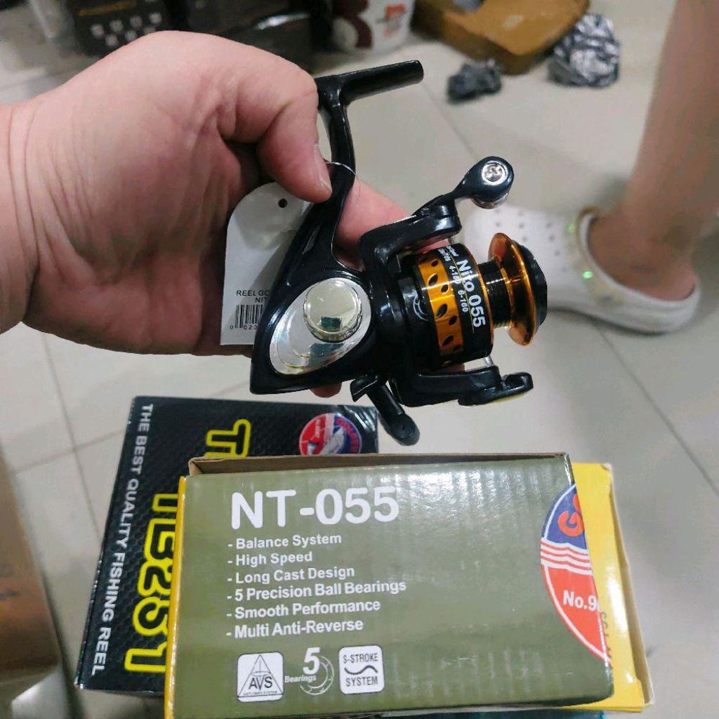 reel pancing golden fish nito 055 goldenfish
