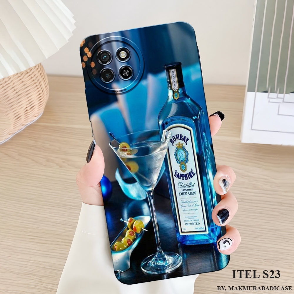 Case Compatible ITEL S23 - Fashion Case - Aksesoris Handphone - Cassing Handphone - Case Motif The N