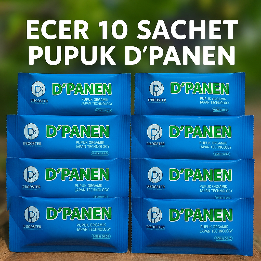 ECER 10 SACHET PUPUK DPANEN TECHNOLOGI JAPAN