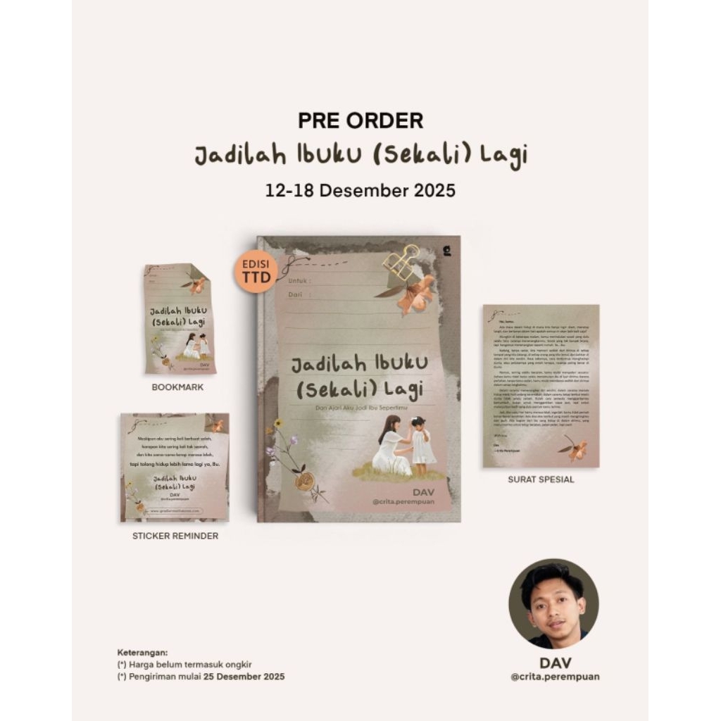 Gramedia - Jadilah Ibuku (Sekali) Lagi (PRE ORDER)