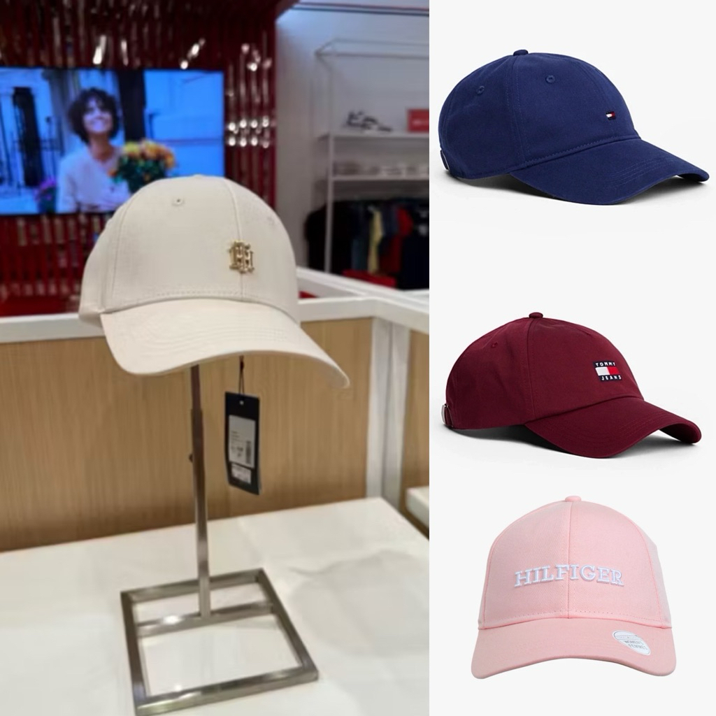 Original 100% TOMMY HILFIGER Cap Topi Tommy Hilfiger Original TH Logo Cap