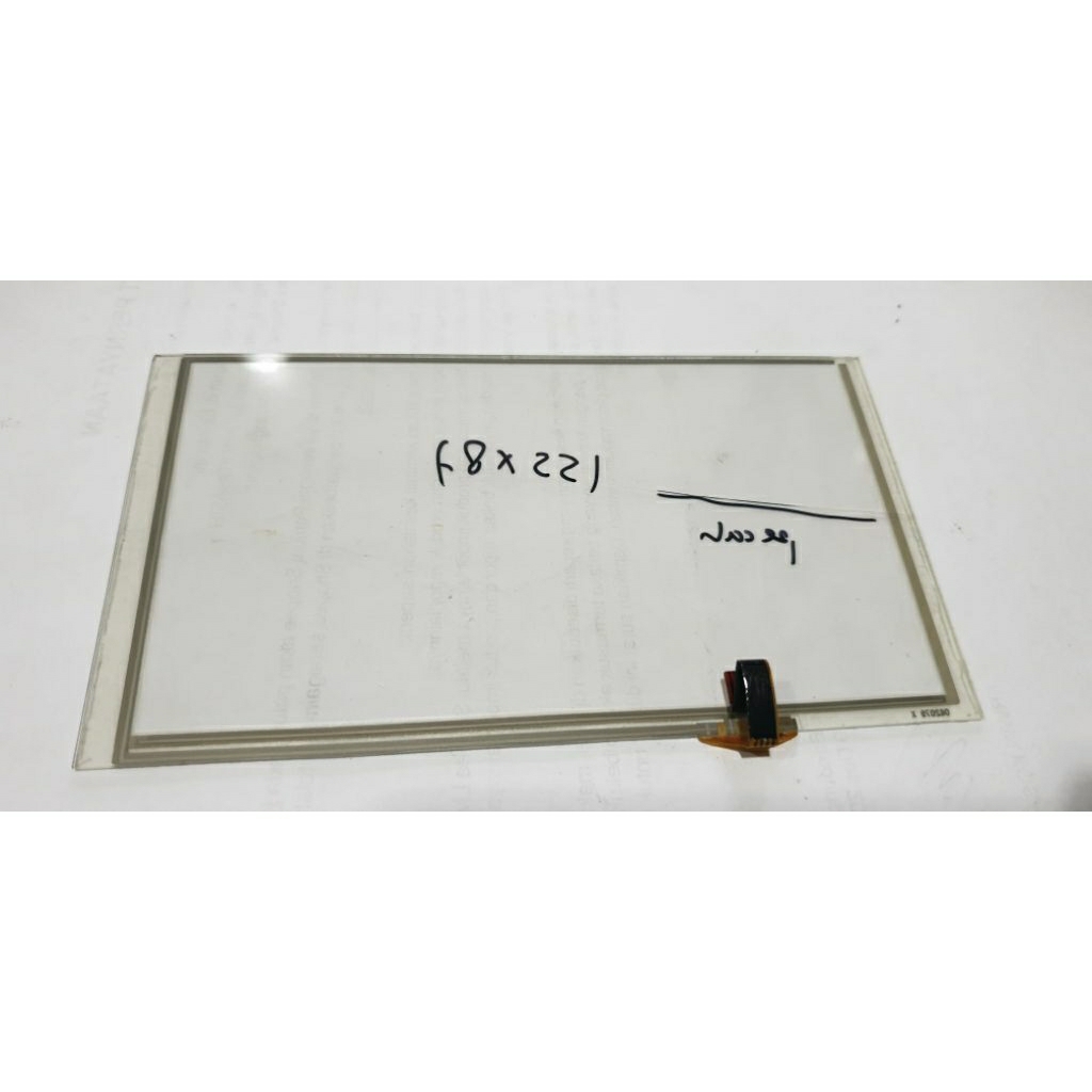 Touch screen panel head unit 155 x 87 mm 4 pin ada retak rusak