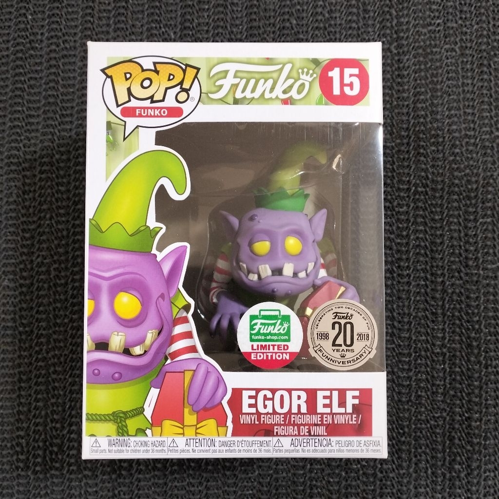 Funko Pop Funko: Egor Elf #15 (Funko 20 Years Funniversary) (Funko Shop Limited Edition)