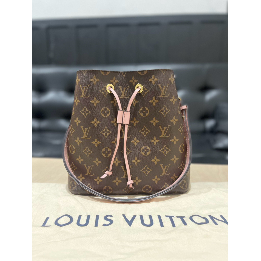 preloved lv neo noe size mm auth sudah chip