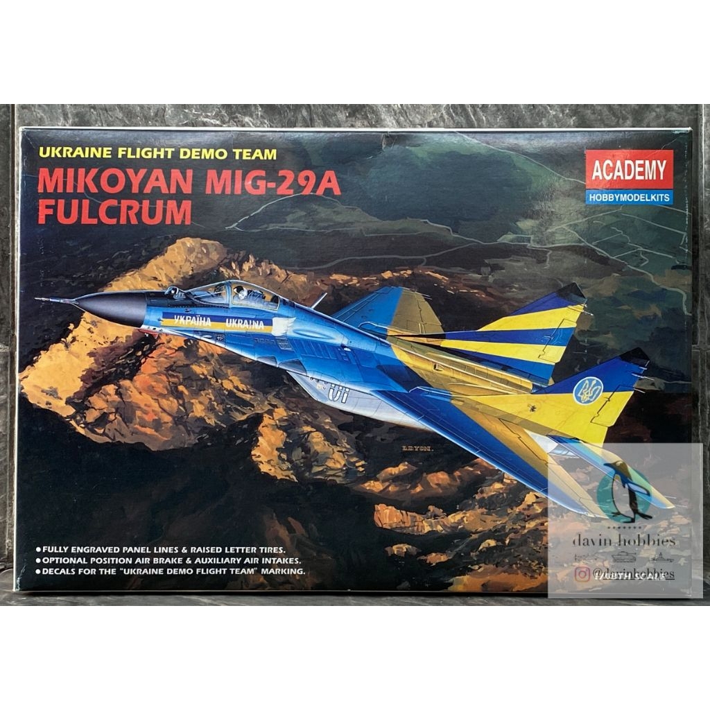 Academy 1/48 MiG-29A Fulcrum Ukraine Flight Demo Team