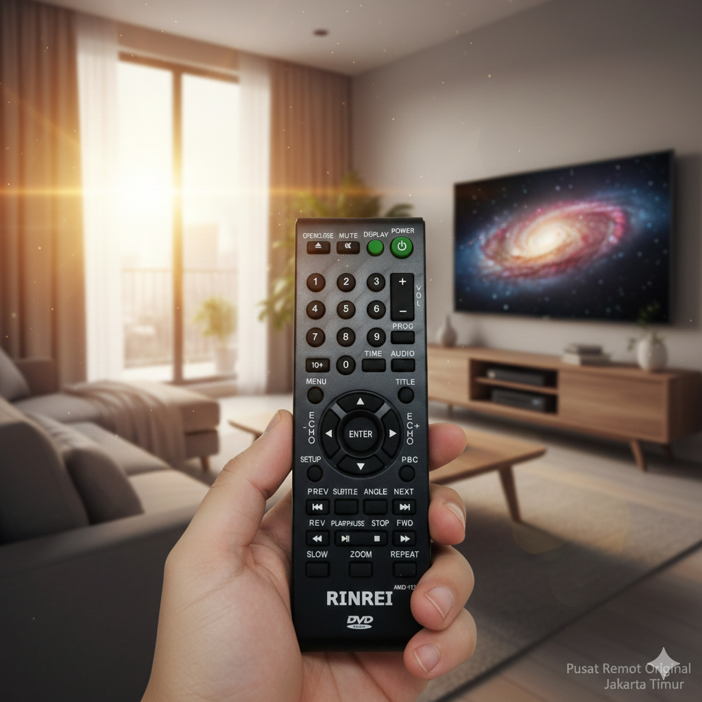 REMOTE REMOT DVD PLAYER RINREI ORIGINAL