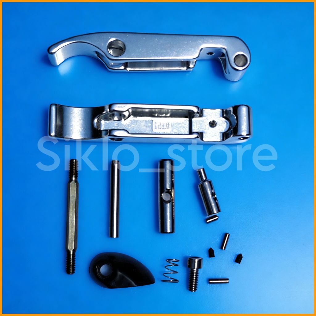 full Set Kuncian frame sepeda lipat kunci frame folding bike lock buckle kunci frame sepeda lipat