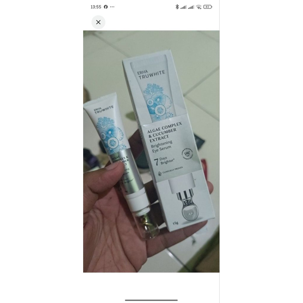 eye cream erha preloved