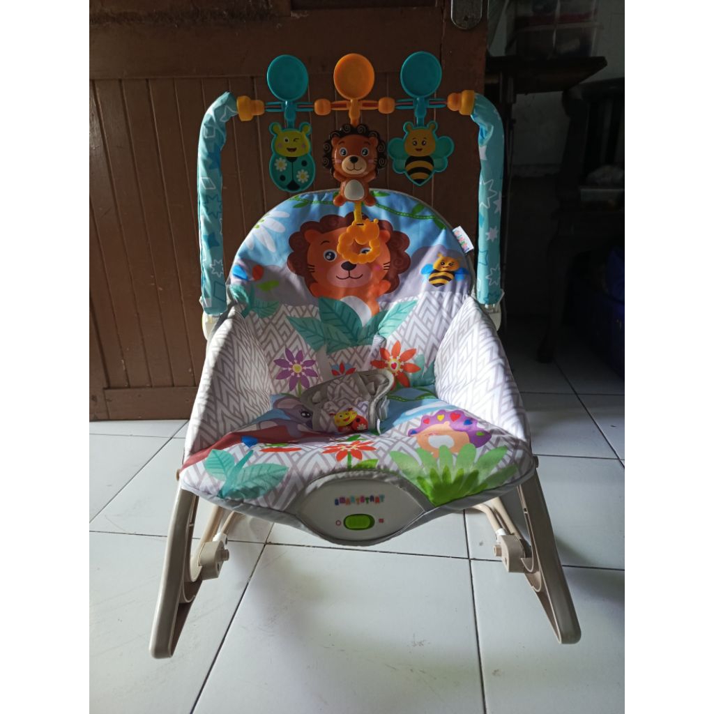 bouncer smartstart ayun ayunan kursi goyang bayi