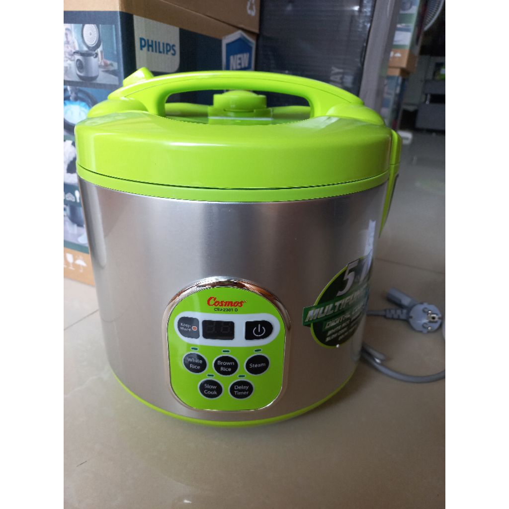 magic com Digital Cosmos 2 liter CRJ2301 Rice cooker cosmos 5in1  function