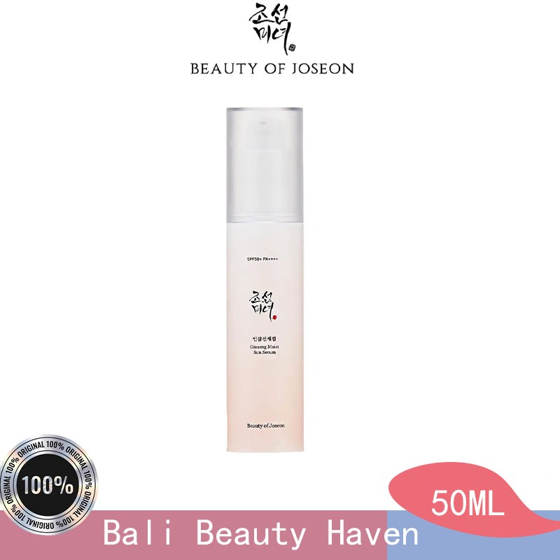 Beauty of Joseon Ginseng Moist Sun Serum 50mlProduk ini terutama melembapkan dan menutrisi, menawark