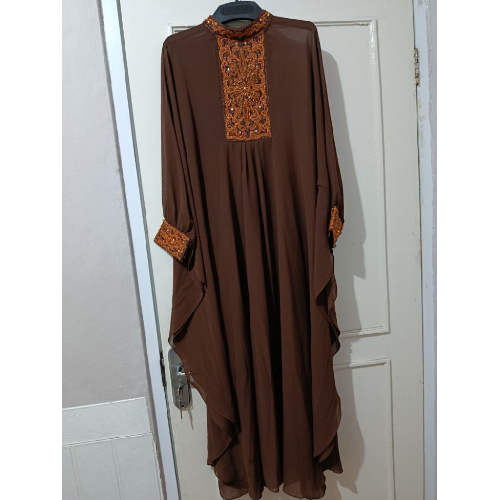 GAMIS KAFTAN KALONG PAYET BORDIR LD 130