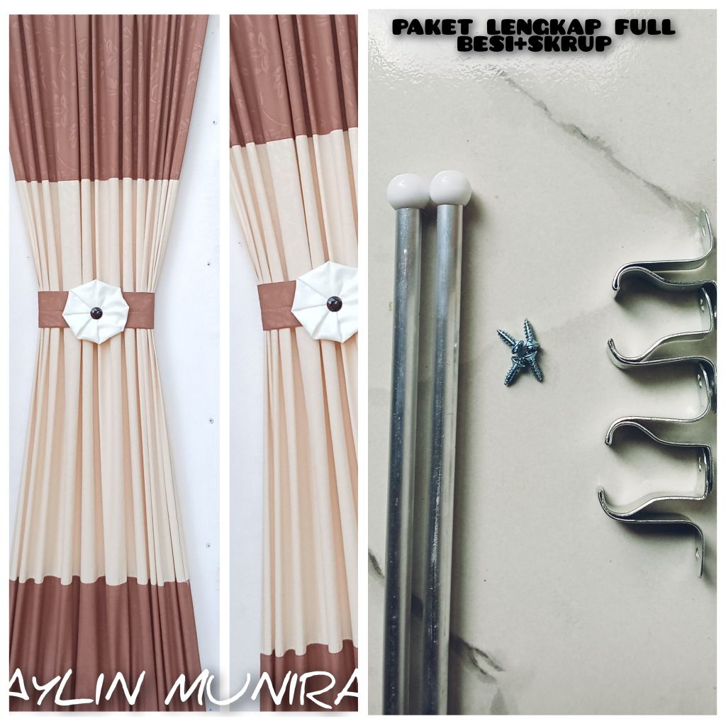 gorden minimalis gorden kupu kupu gorden ikattengah gorden estetik gorden jendela panjang tirai mini