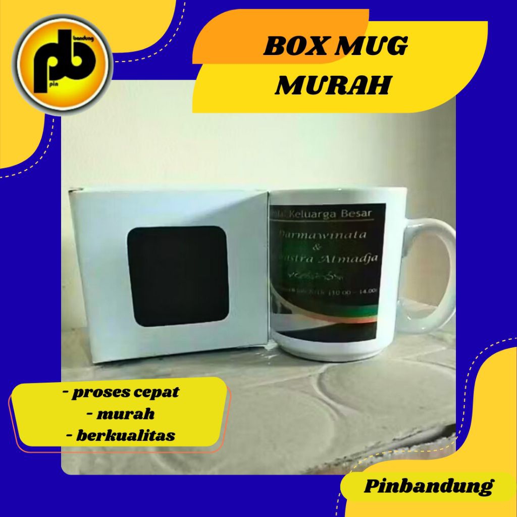 dus mug murah / box mug/box mug murah