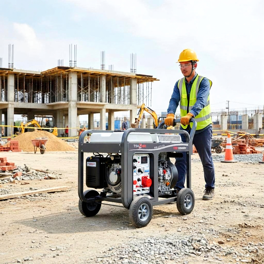 Genset Open 15 KVA Tsuzumi TDG 15000 DV Japan Technology / Genset Solar 12000 Watt