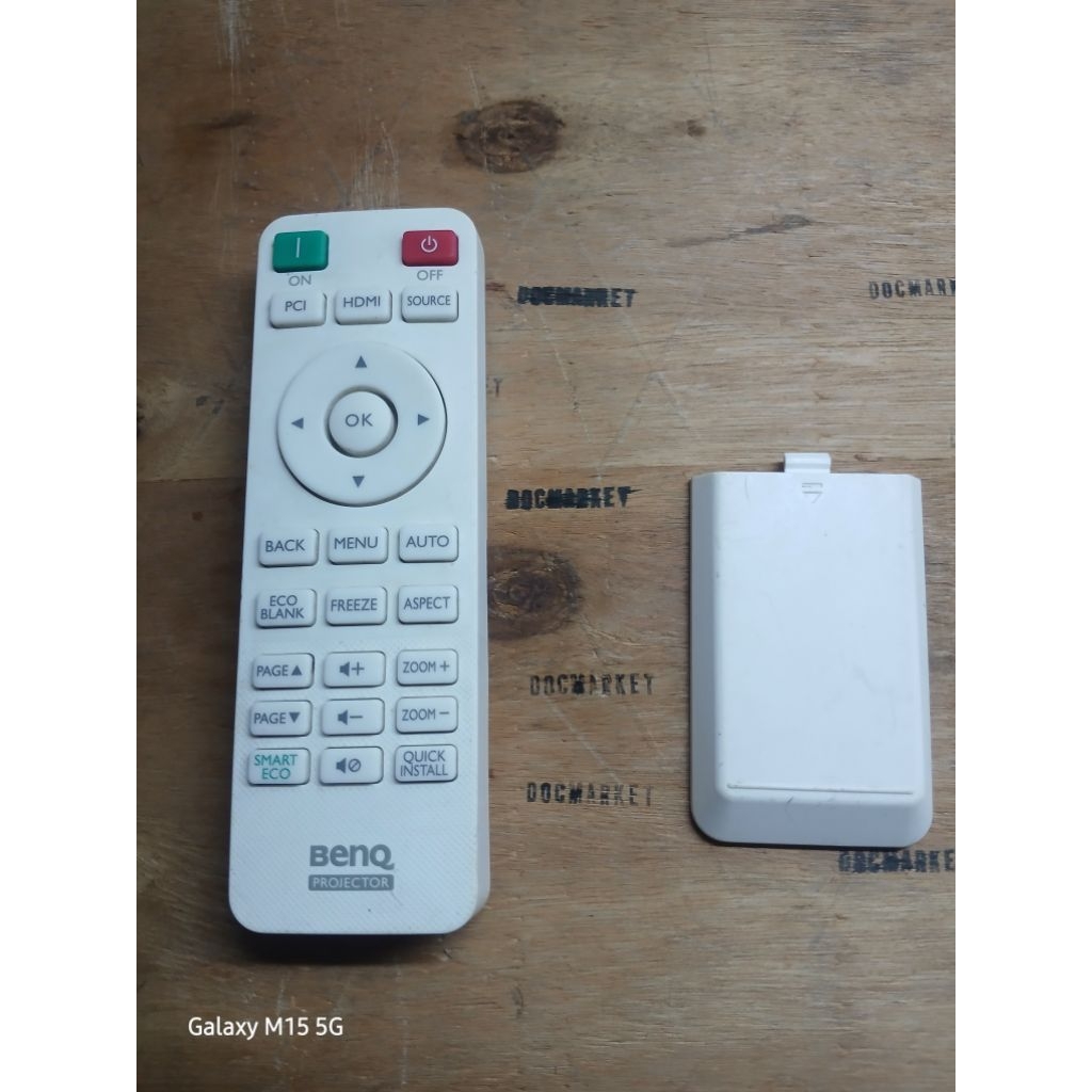 remote benq proyektor, benq projector second original