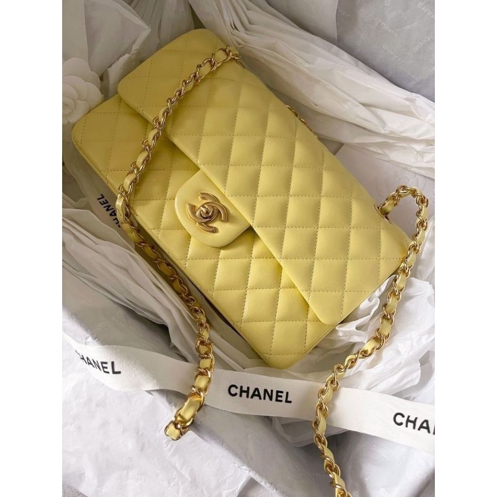 tas pesta kuning lemon cakep