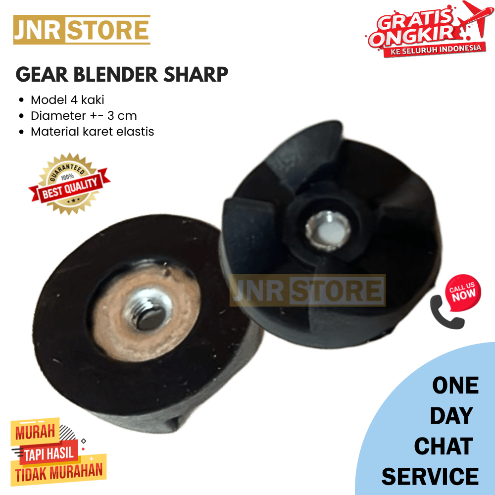 GEAR BLENDER MODEL 4 KAKI SHARP / COPEL BLENDER SHARP 4 KAKI
