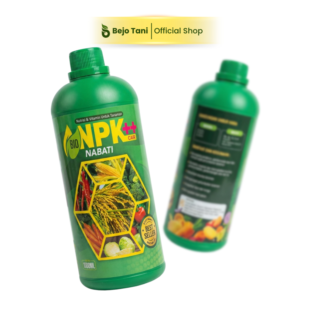 Bio NPK Cair Nabati 1 Liter pupuk cair lengkap berbasis nabati (organik) NPK Tinggi Sangat kuat