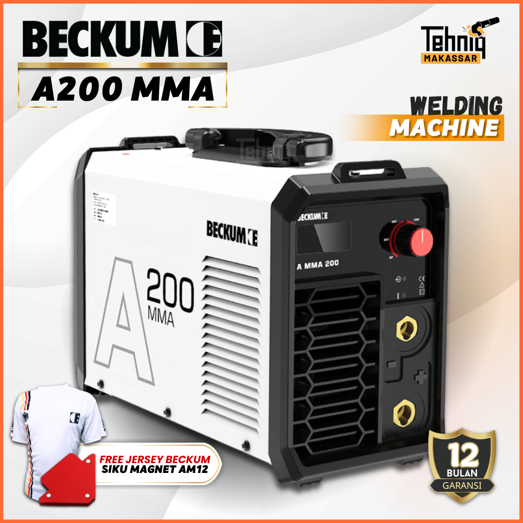 Mesin Las Listrik BECKUM MMA 200 Inverter Welding / BECKUM MMA 120 INVERTER WELDING