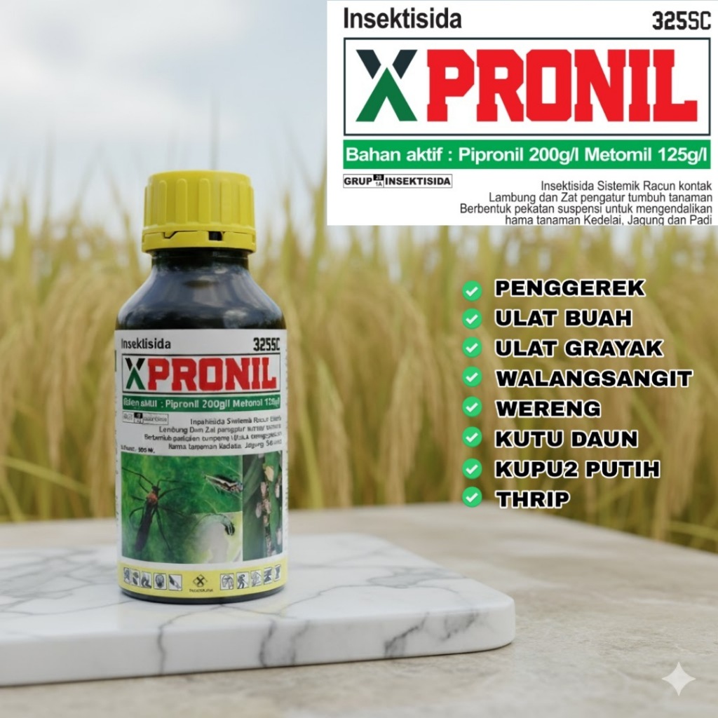 Xpronil 100ml Promo insektisida ampuh obat hama insektisida xpronil Racun sistemik tuk tanaman pupuk