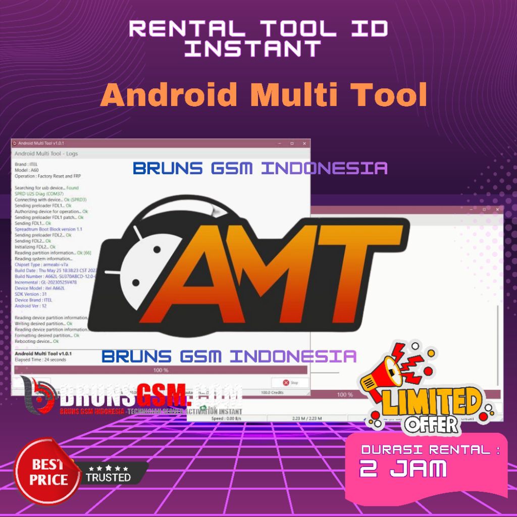 Rental AMT Tool 2 Jam | Sewa AMT Tool 2 Jam