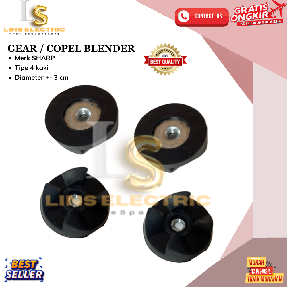 GEAR BLENDER MODEL 4 KAKI SHARP / COPEL BLENDER SHARP