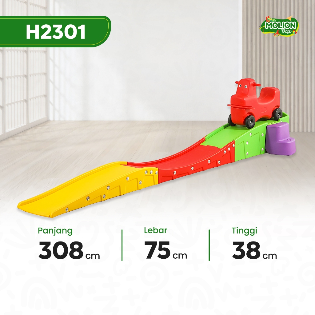 Mini Roller Coaster Anak MOLION TOYS H2301 – Mainan Playground Edukatif & Seru