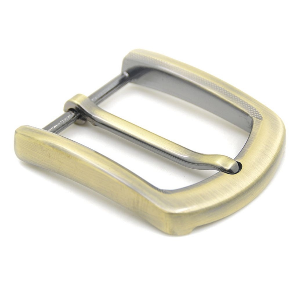 Buckle belt set ring 4cm Anti karat Gesper kepala sabuk Premium Import- Warna Antique