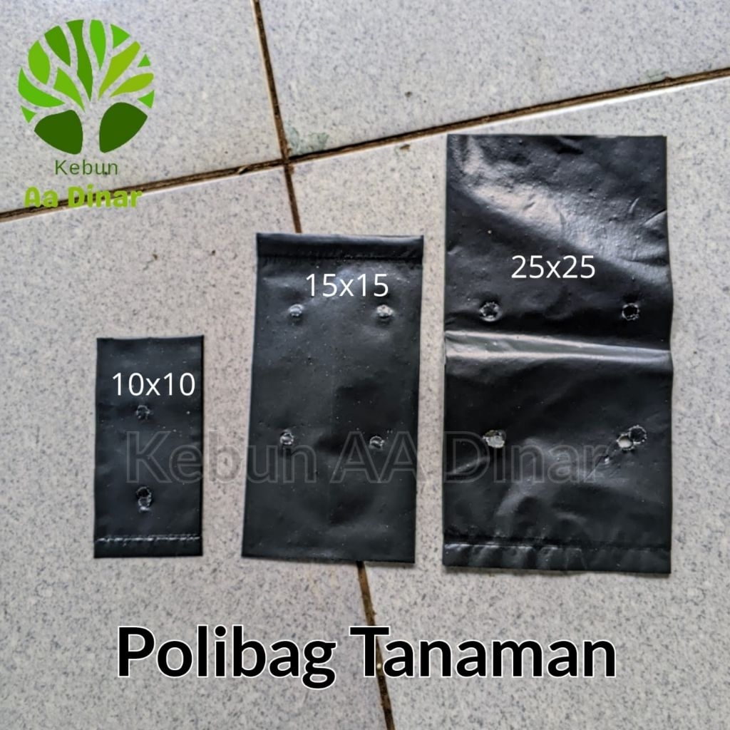 Promo Polibag Tanaman Media Tanam 1Kg Uk: 10x10 15x15 25x25