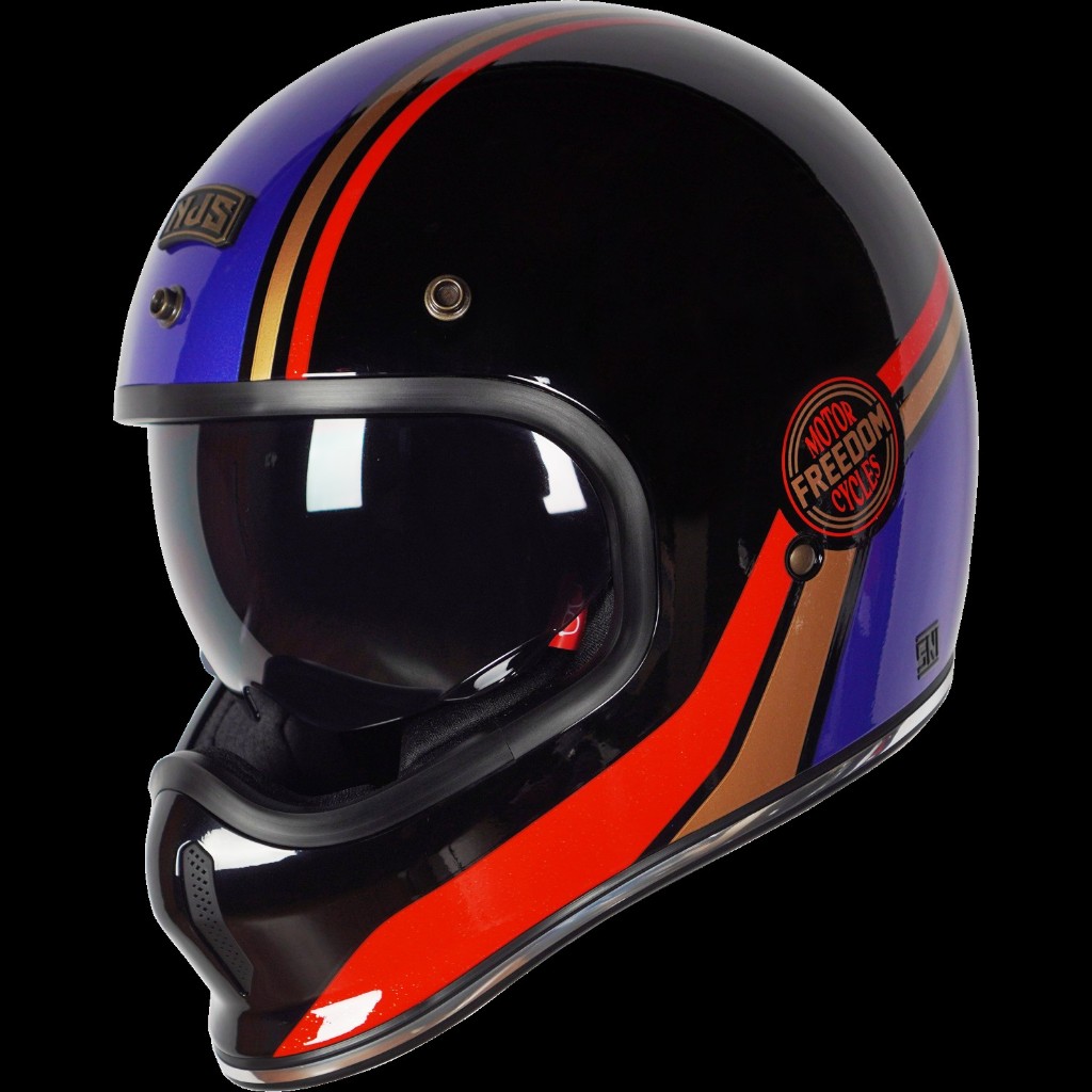 NJS Freedom Roadster - Helm Retro | NJS | NJS Retro | Retro Fullface | Helm NJS | NJS Kekinian | Fre
