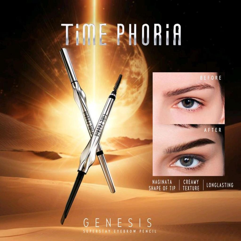 AG - Timephoria Genesis Superstay Eyebrow Pencil [0.2g]/ Eyebrow Palette Pensil Alis Powder Eyebrow 