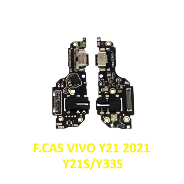 PAPAN CHARGER KONEKTOR PCB FLEXIBLE CAS + MIC VIVO Y21 2021/Y21S/Y33S