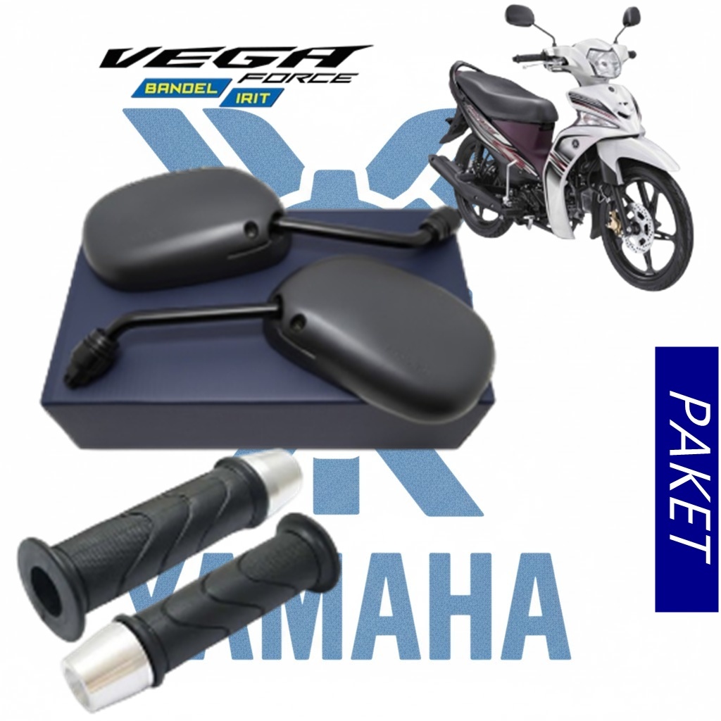Spion Set Kanan Kiri  Fiz R Vega Force Crypton Force 1 Plus + Karet + Jalu Besi