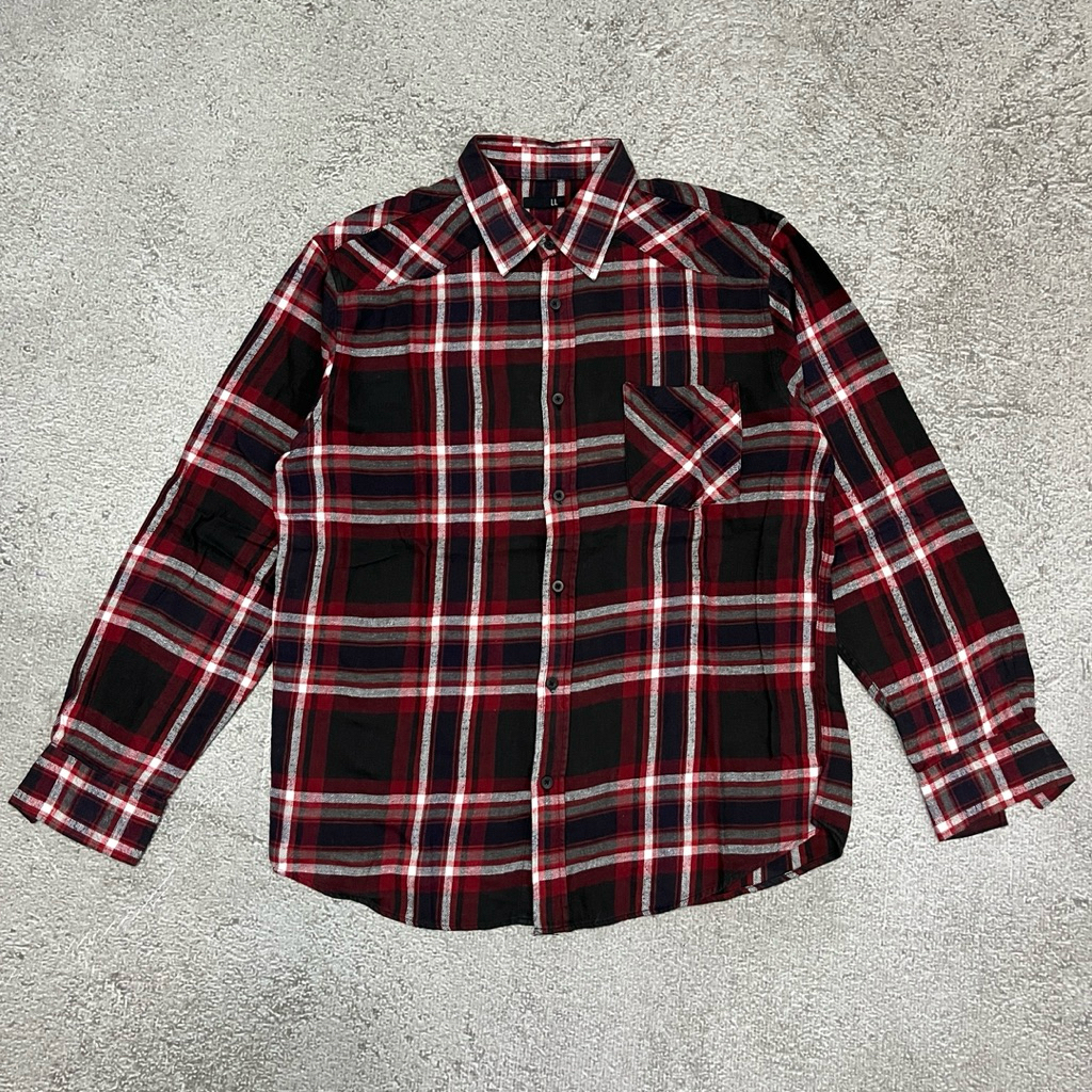 JPN Red Plaid Flannel