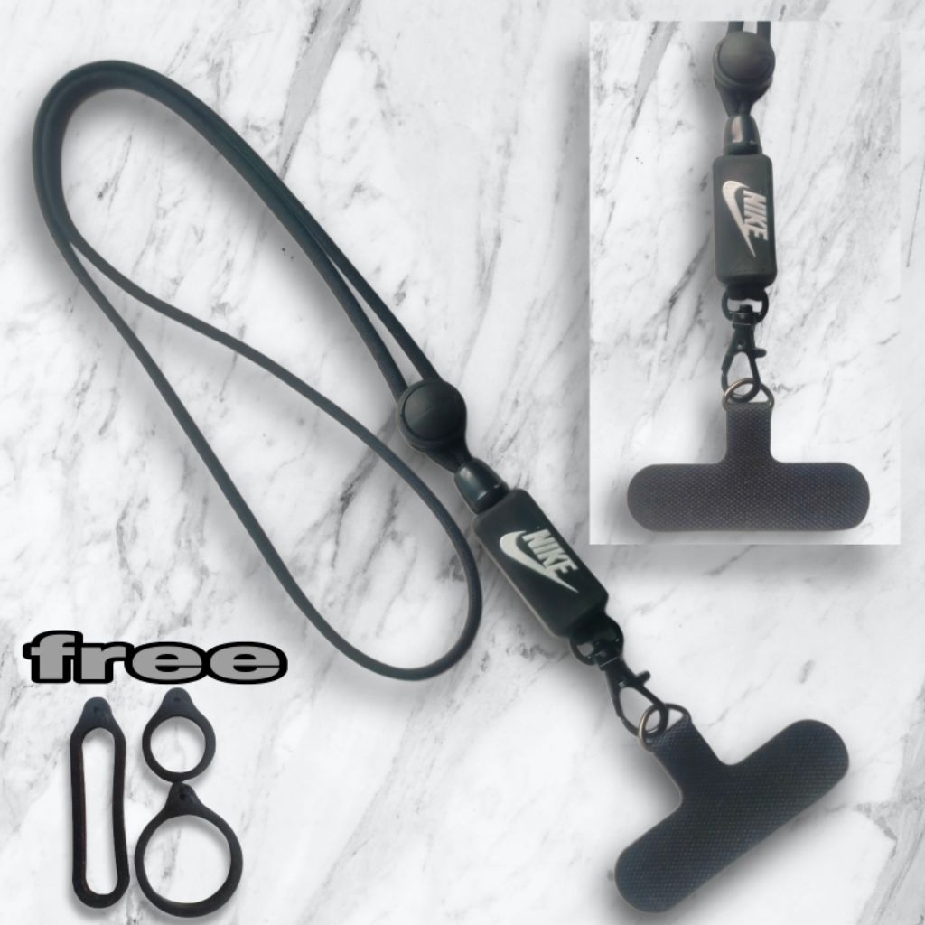 Lanyard tali Nike  lanyard colour adjustable  lanyard perusik