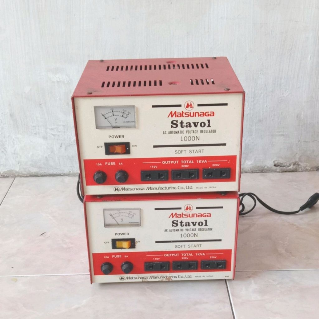 Stabilizer/Stavolt 1000N - Matsunaga Original Japan Capsitas 1000W