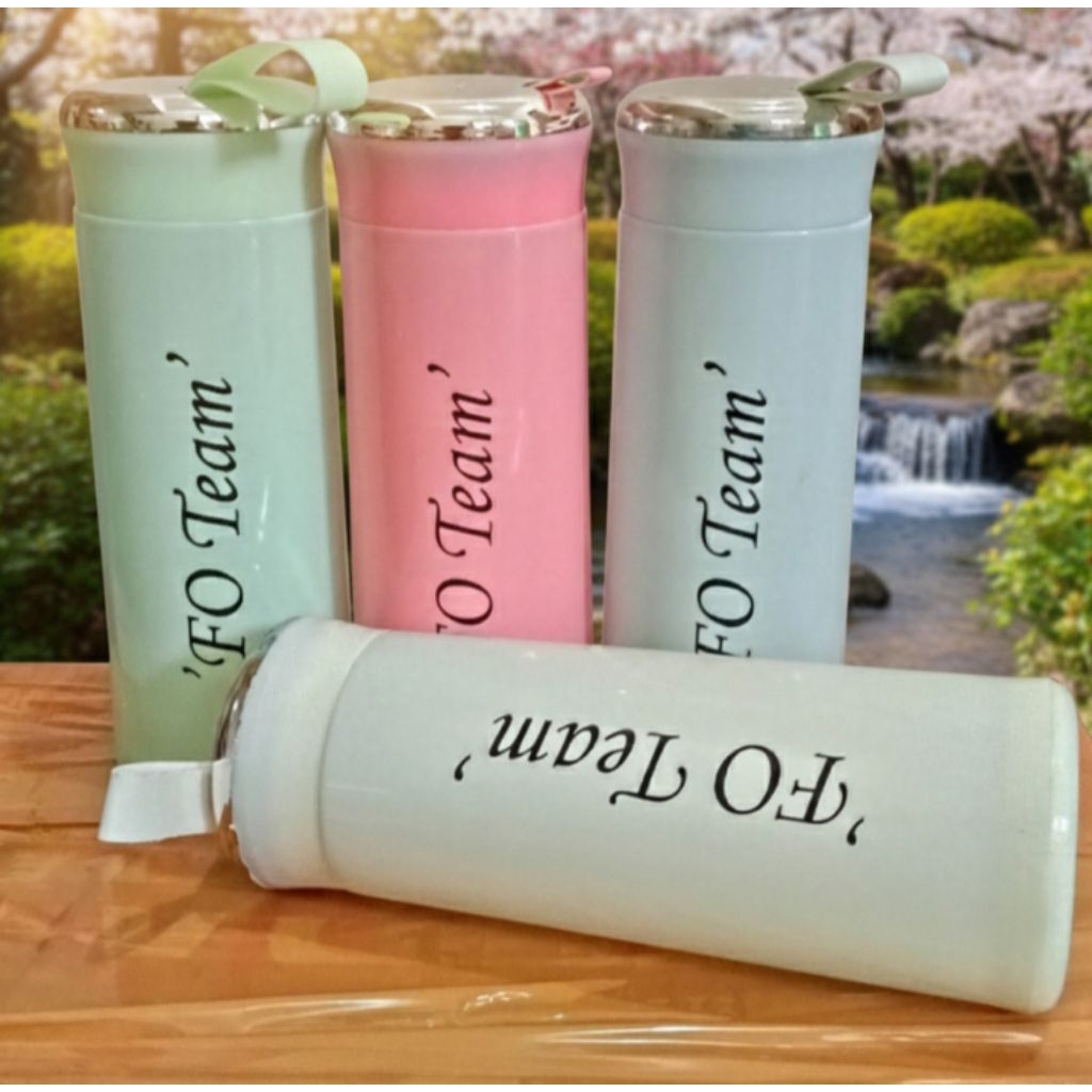 botol tumbler Nice 420 ml custom nama