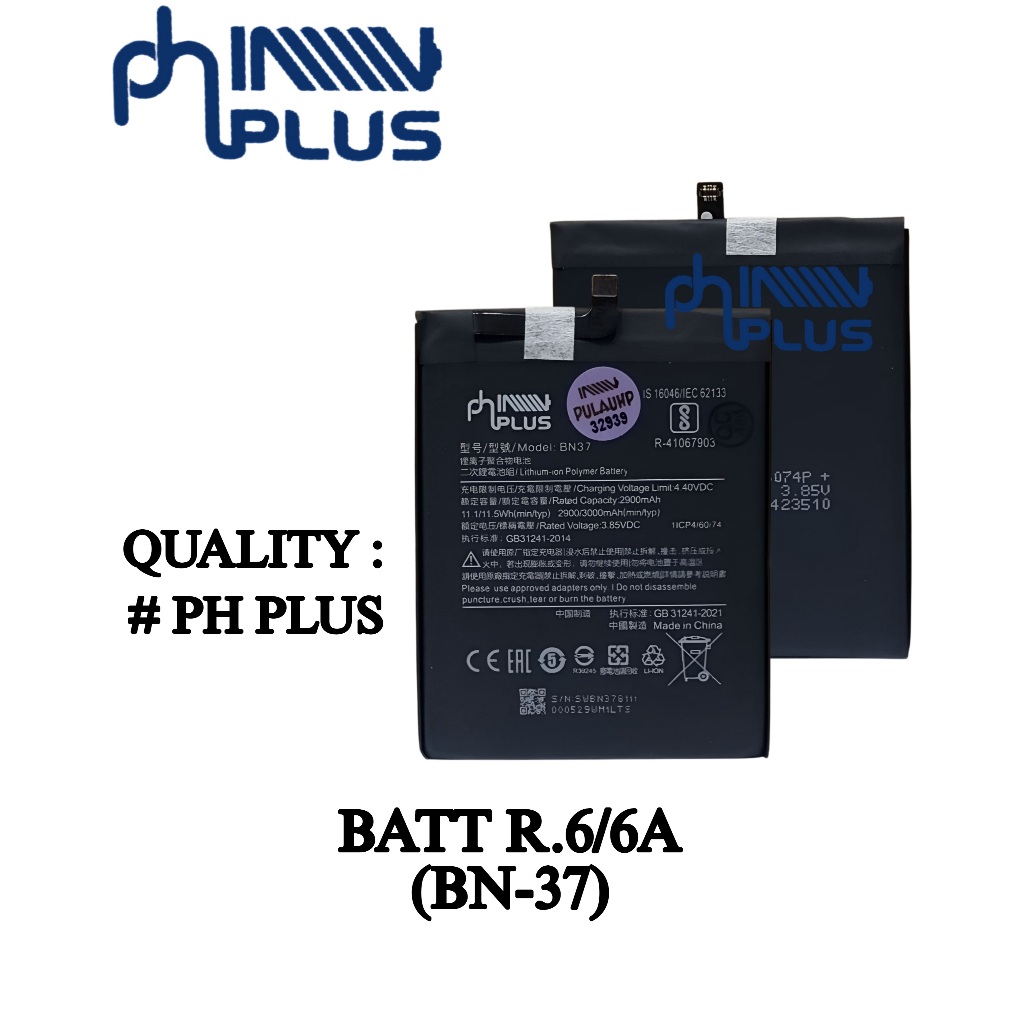 PH PLUS _ SBY Battery R. 6 / 6a (Bn-37)