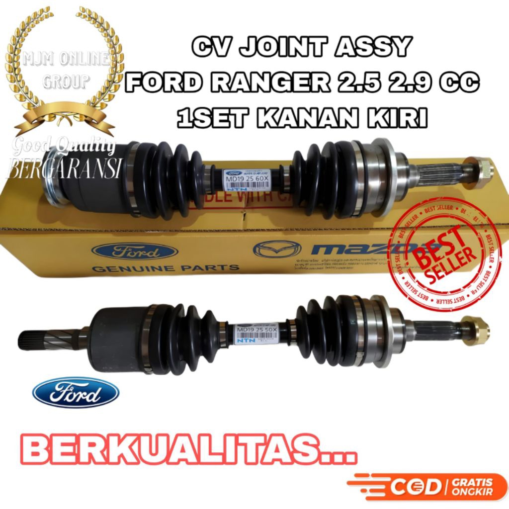CV JOINT AS RODA DEPAN FORD RANGER 2.5 / FORD RANGER 2.9 1SET BERGARANSI