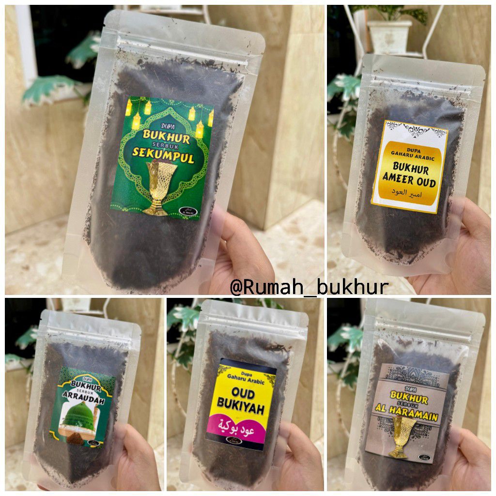 Dupa Serbuk Wangi Bukhur Serbuk Wangi Raudah Aroma Best Seller