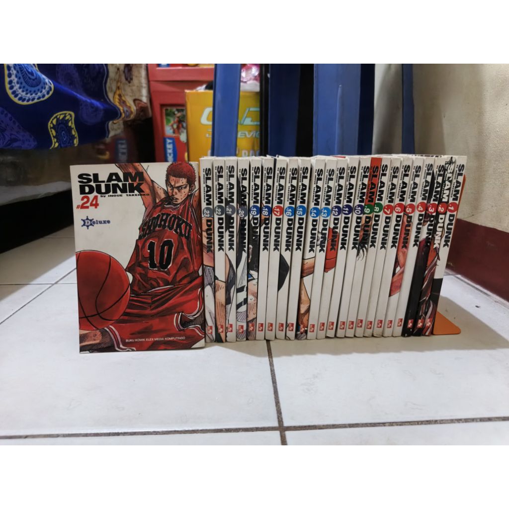 komik Slam dunk deluxe set tamat 1-24